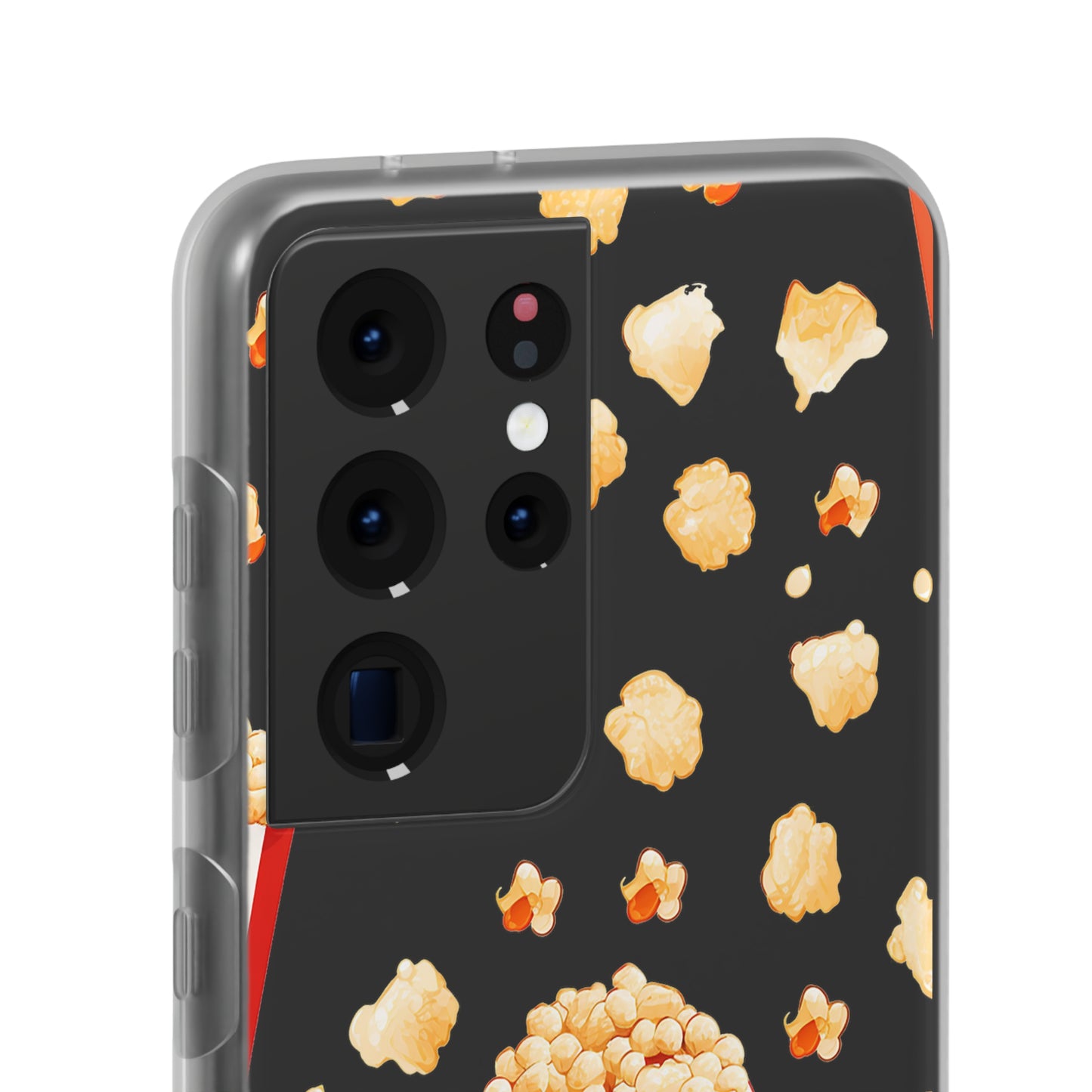 Popcorn Transparent Flexi Phone Case