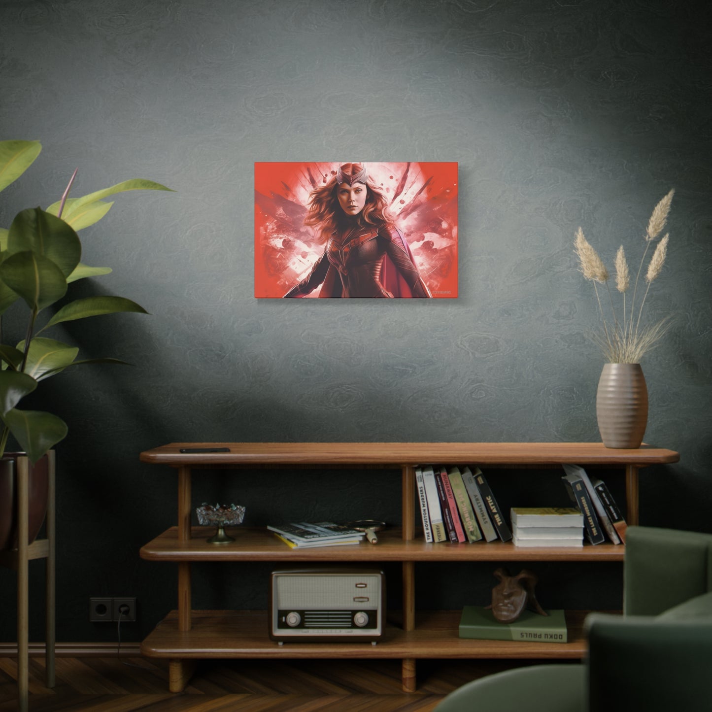 Wanda Maximoff Canvas - Embrace the Power and Artistry of the Scarlet Witch - Avengers