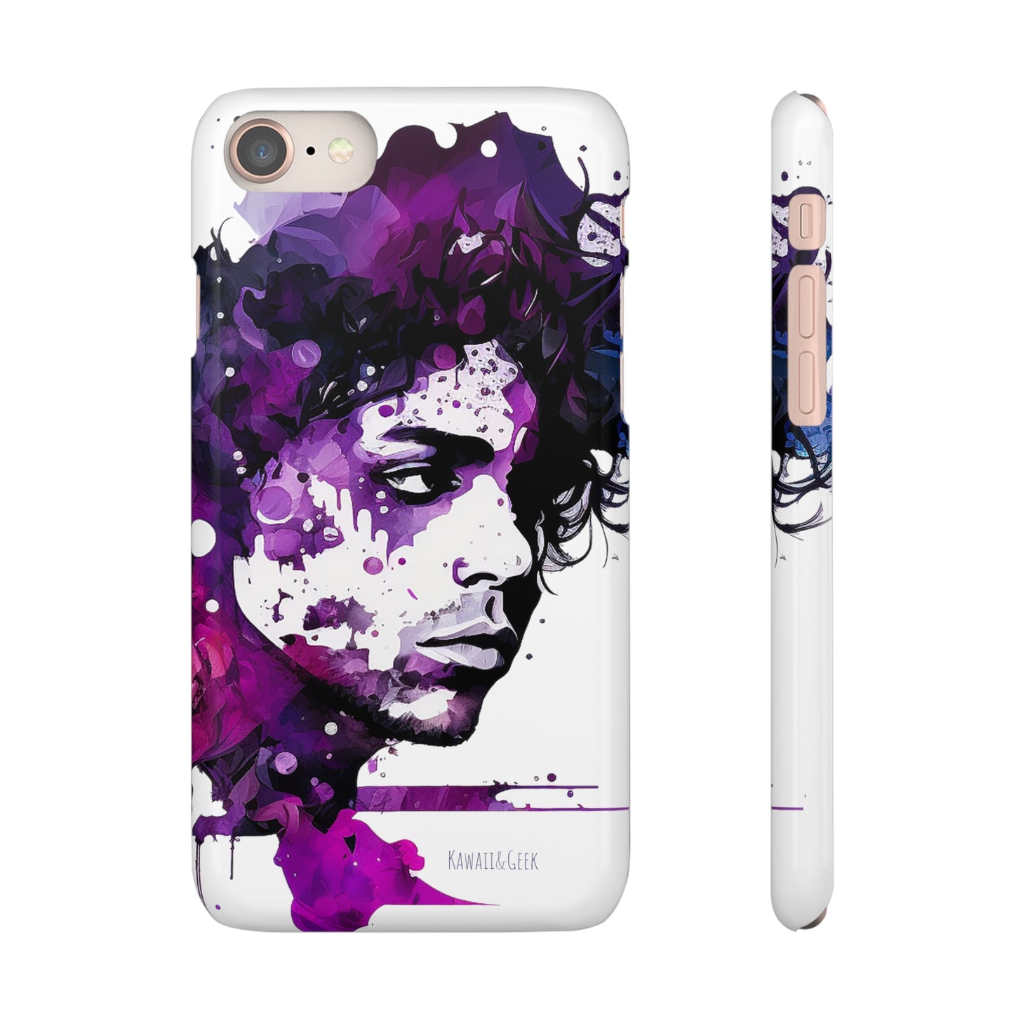 Prince aka Love Symbol Watercolor Purple Rain Phone Case - Add Some Iconic and Stylish Protection to Your Device