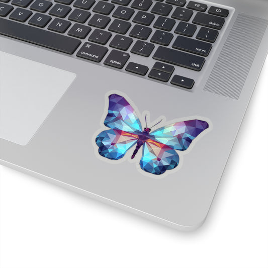 Butterfly Sticker - Delicate Beauty in Geometric Harmony