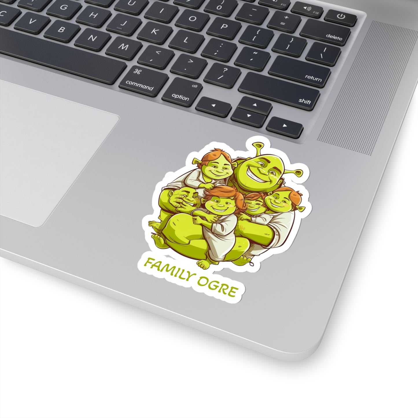 Family Ogre - Special Father's Day Sticker - Celebrate the Bond of Family with Cute Shrek and his Kids