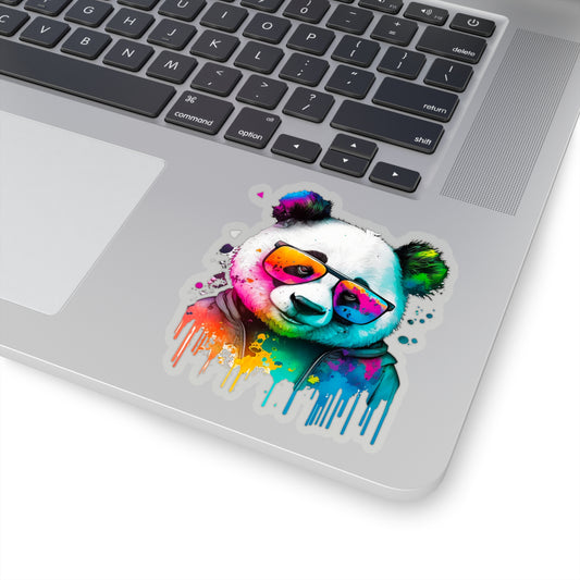 Watercolor Panda Sticker - Add Some Adorable and Unique Style to Your Tech