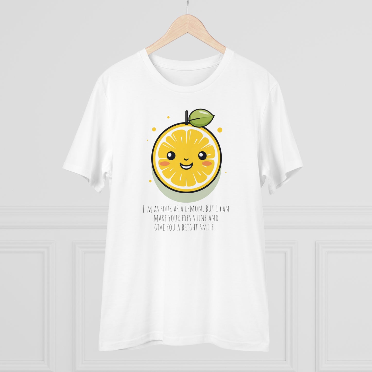 Cute Eco-Friendly Lemon T-Shirt - Brighten Your Day with Citrus Charm !