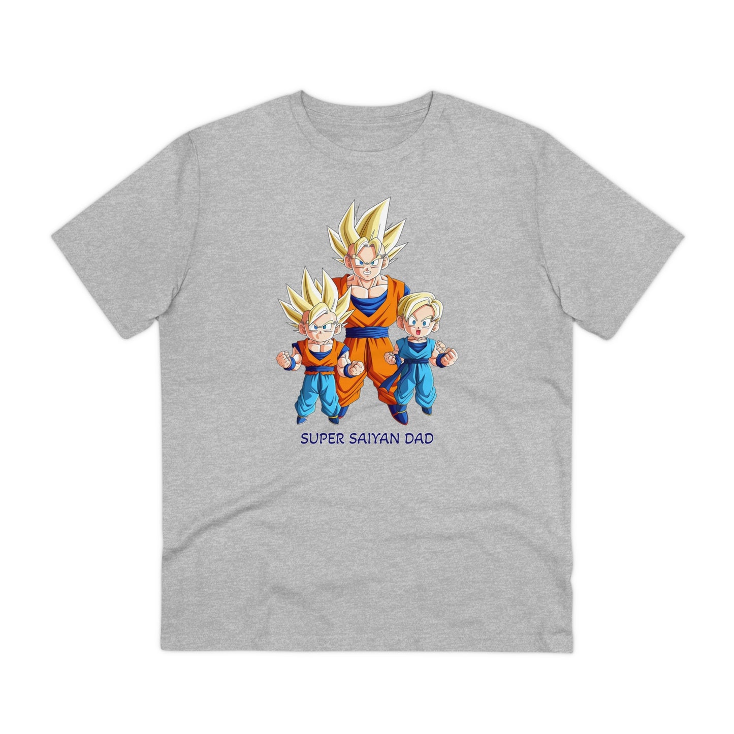 San Goku - Unisex Eco-Friendly T-Shirt - Celebrate Father's Day "Super Saiyan Dad"