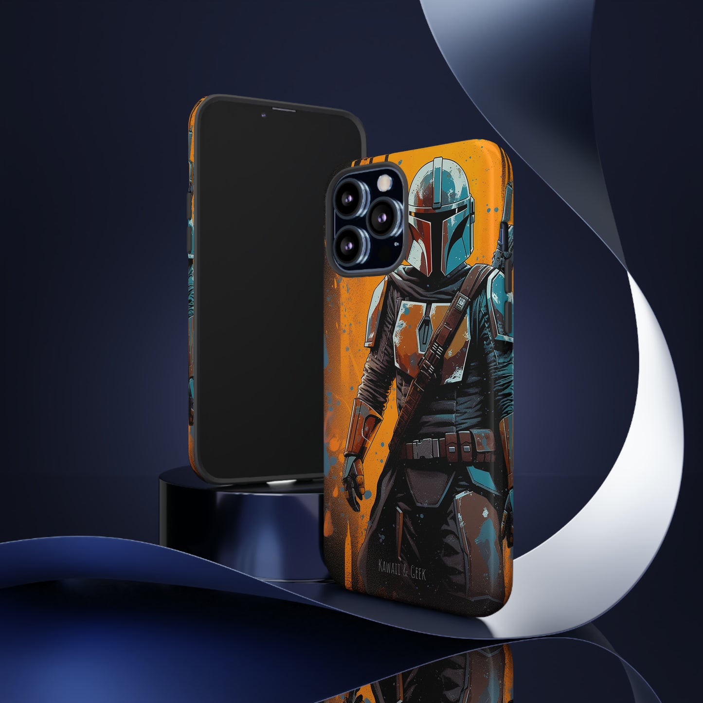 Mandalorian Tough Phone Case - Add Some Unique and Epic Style to Your Tech - Star Wars