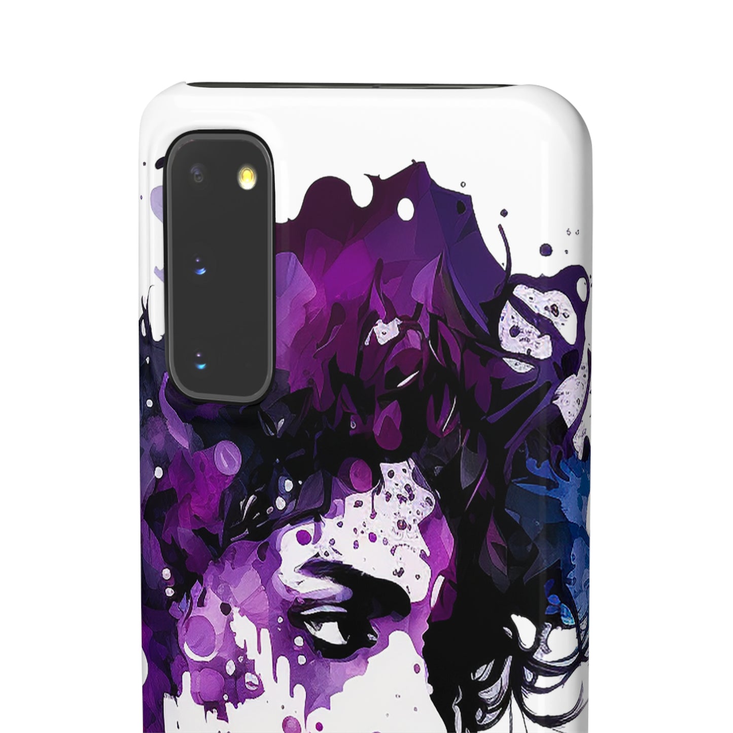 Prince aka Love Symbol Watercolor Purple Rain Phone Case - Add Some Iconic and Stylish Protection to Your Device