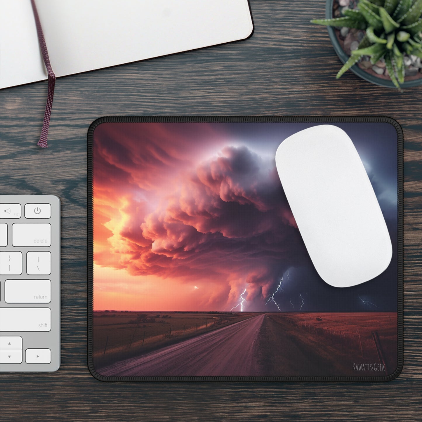 Supercell Storm Gaming Mouse Pad : Unleash Nature's Fury !