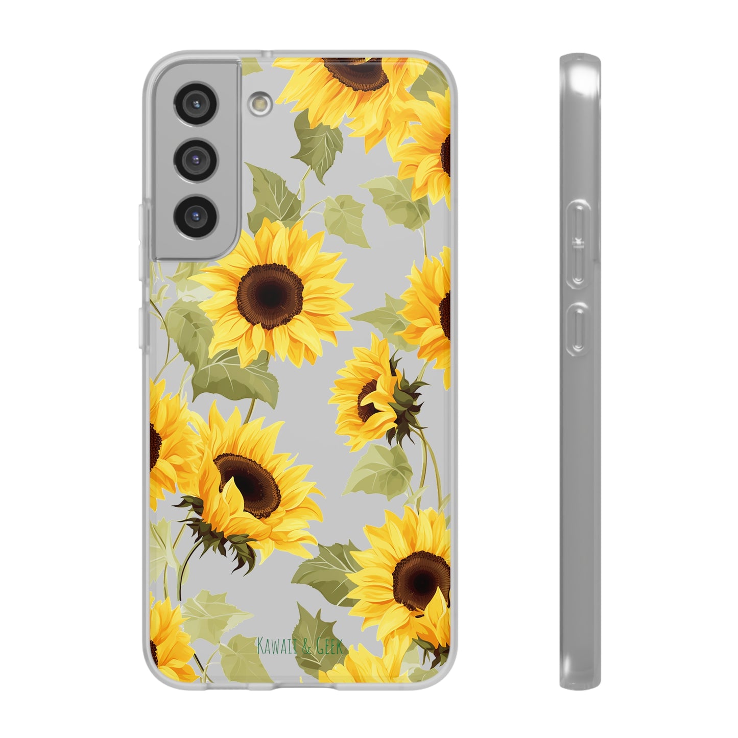 Sunflowers Flexi and semi Transparent Phone Case