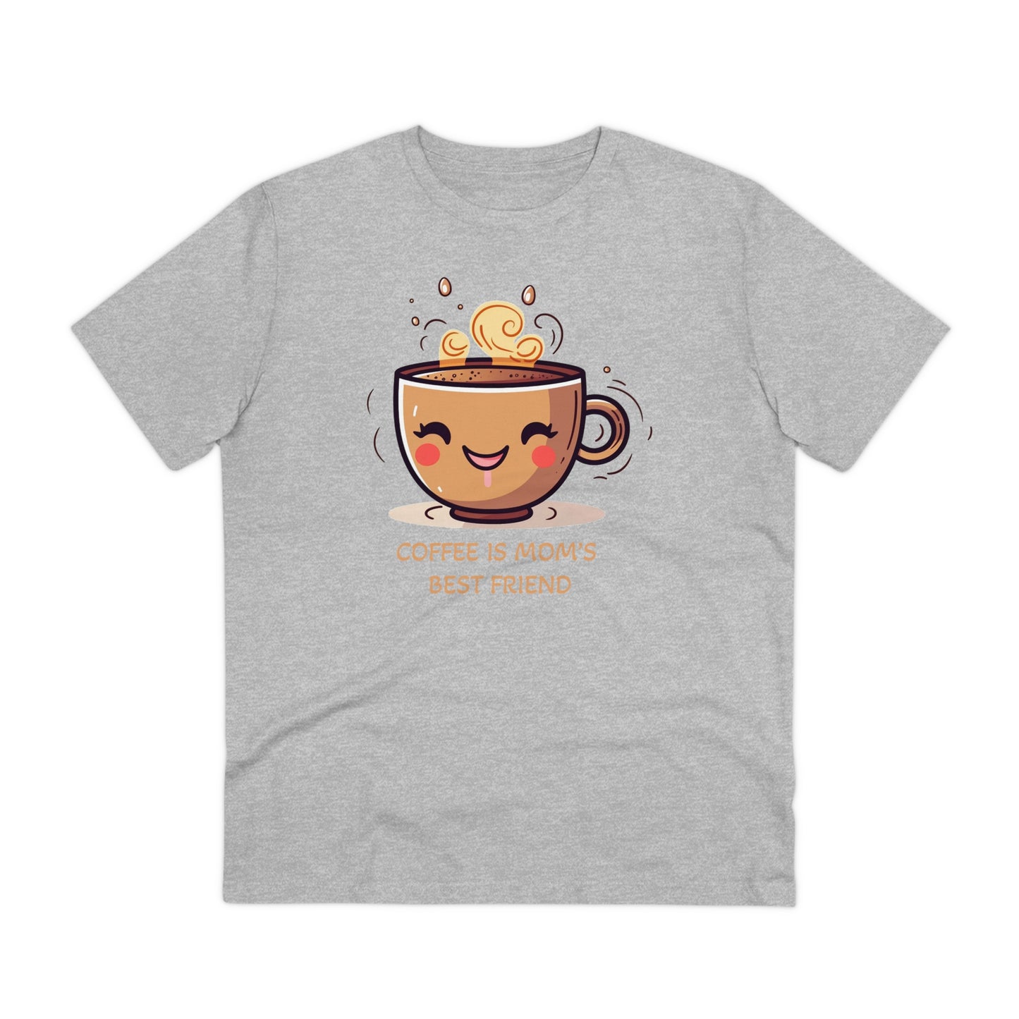 Coffee is Mom's Best Friend - Unisex Eco-Friendly T-Shirt - Celebrate Mother's day in Style and Sustainability