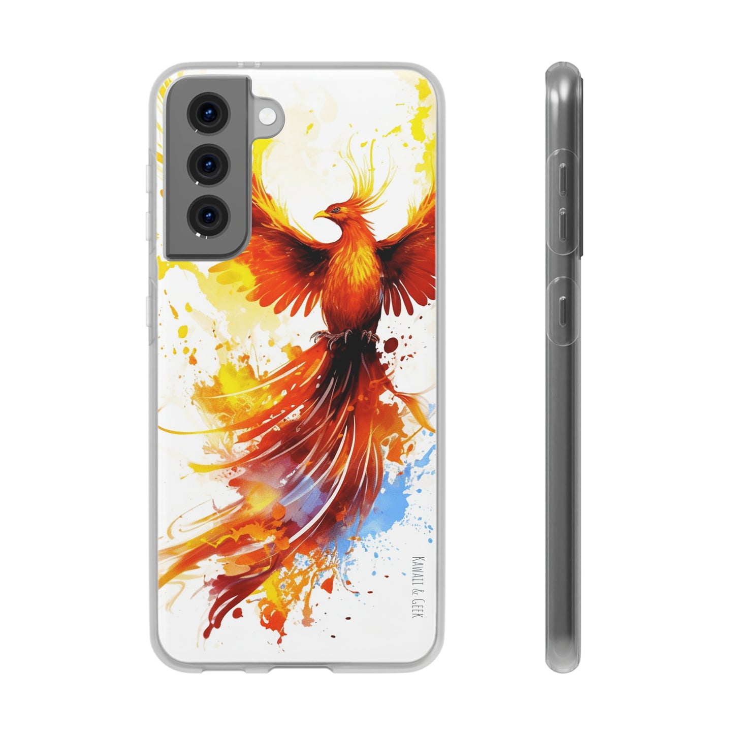 Phoenix Flexi Phone Case - Embrace the Symbol of Rebirth in Style