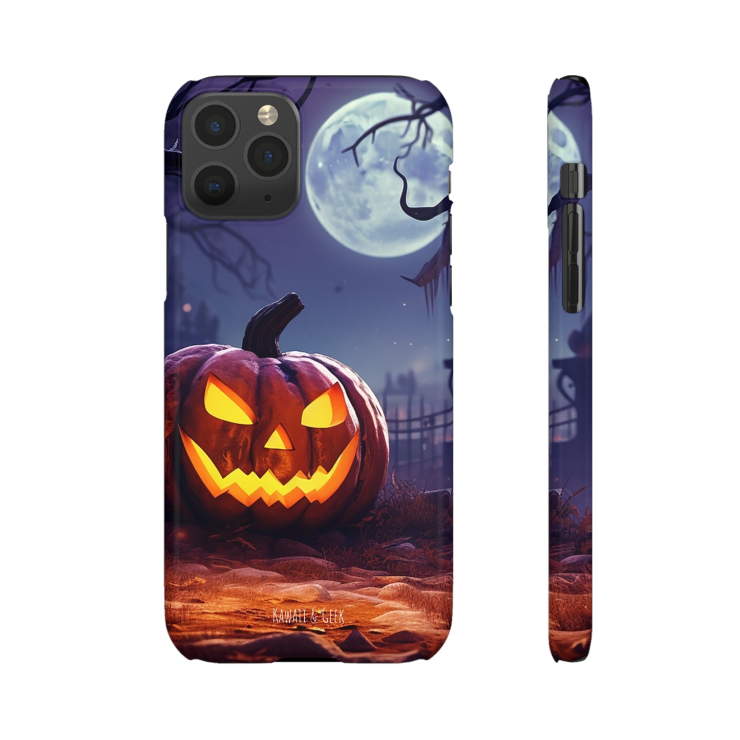 Halloween Pumpkin Design Premium Phone Case