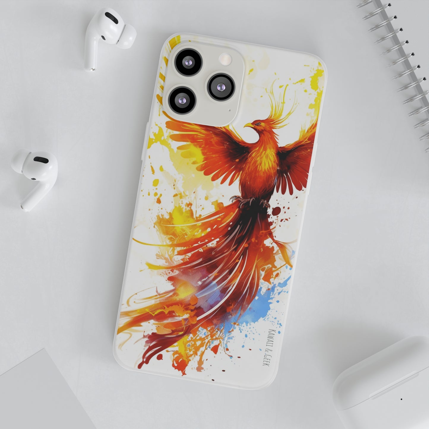 Phoenix Flexi Phone Case - Embrace the Symbol of Rebirth in Style