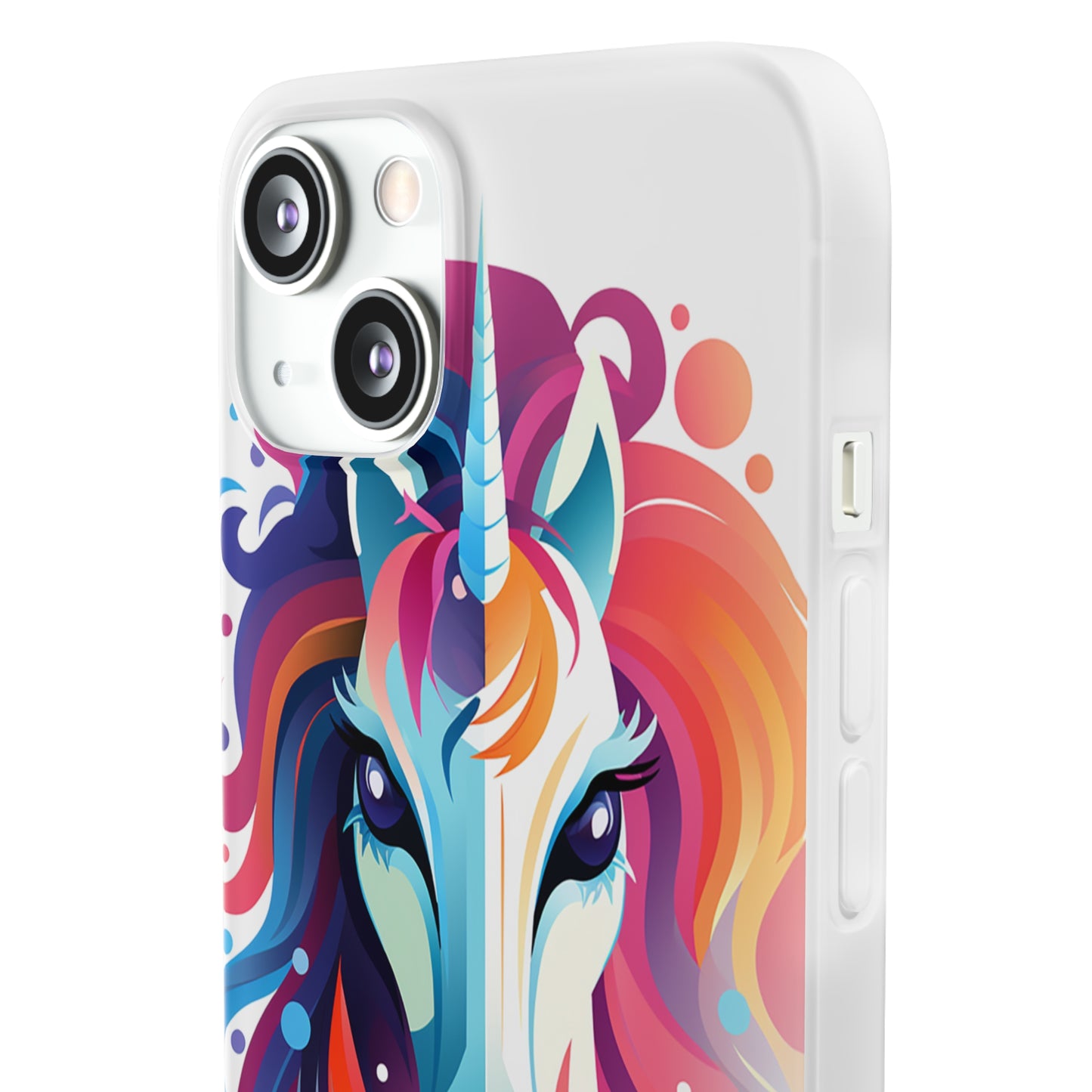 Ink Unicorn Flexi Transparent Phone Case