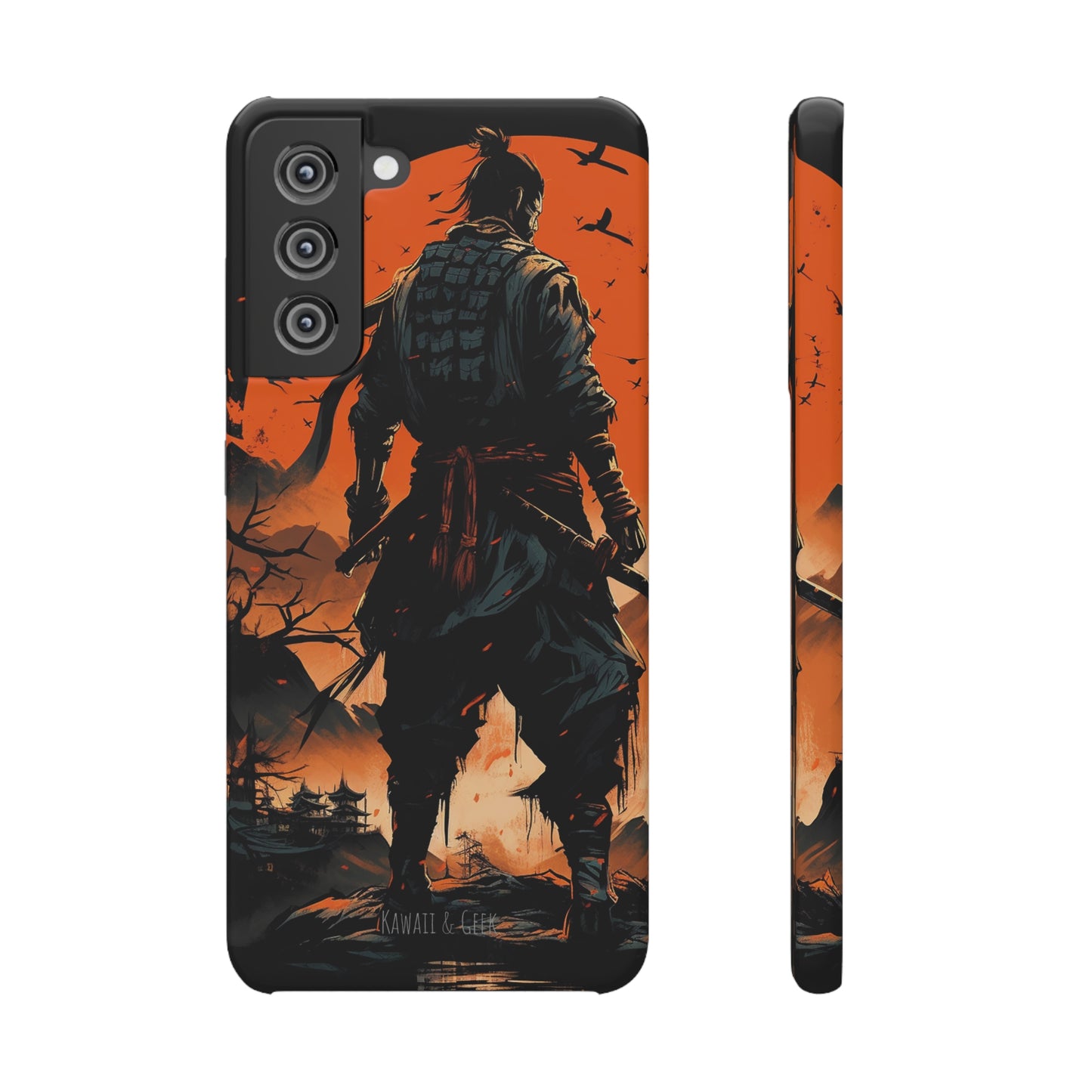 Samurai phone Case - Embrace the Epic and Artistic with Every Glance