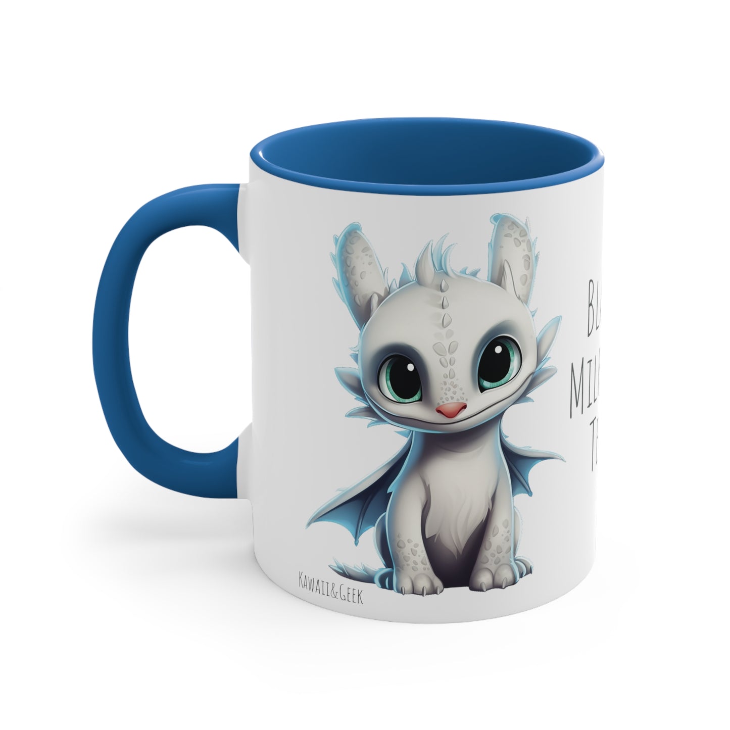 Toothless and Light Fury Mug - Choose Your Brew: Black or Milk Coffee ?