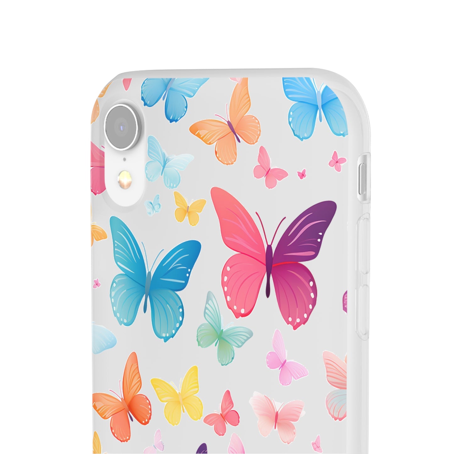 Charming Butterflies Flexi Transparent Phone Case