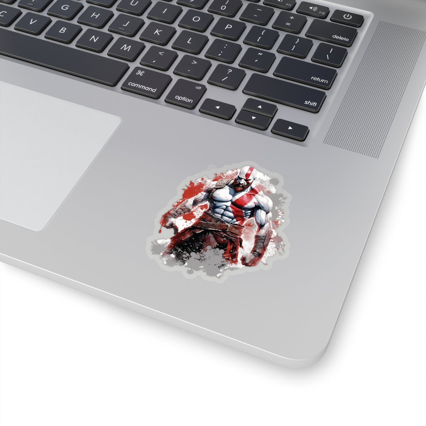 Kratos Sticker - Add a Touch of Artistic Power to Your Accessories - God of War