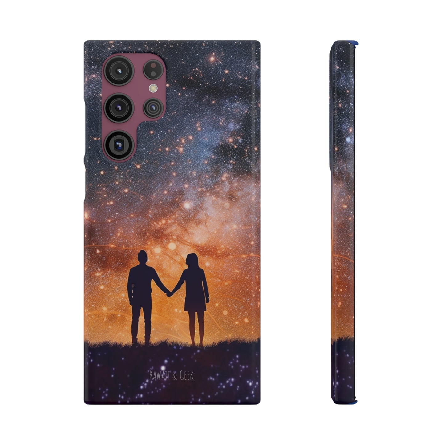 Starry Night Lovers Phone Case - Embrace the Beauty of the Night Sky