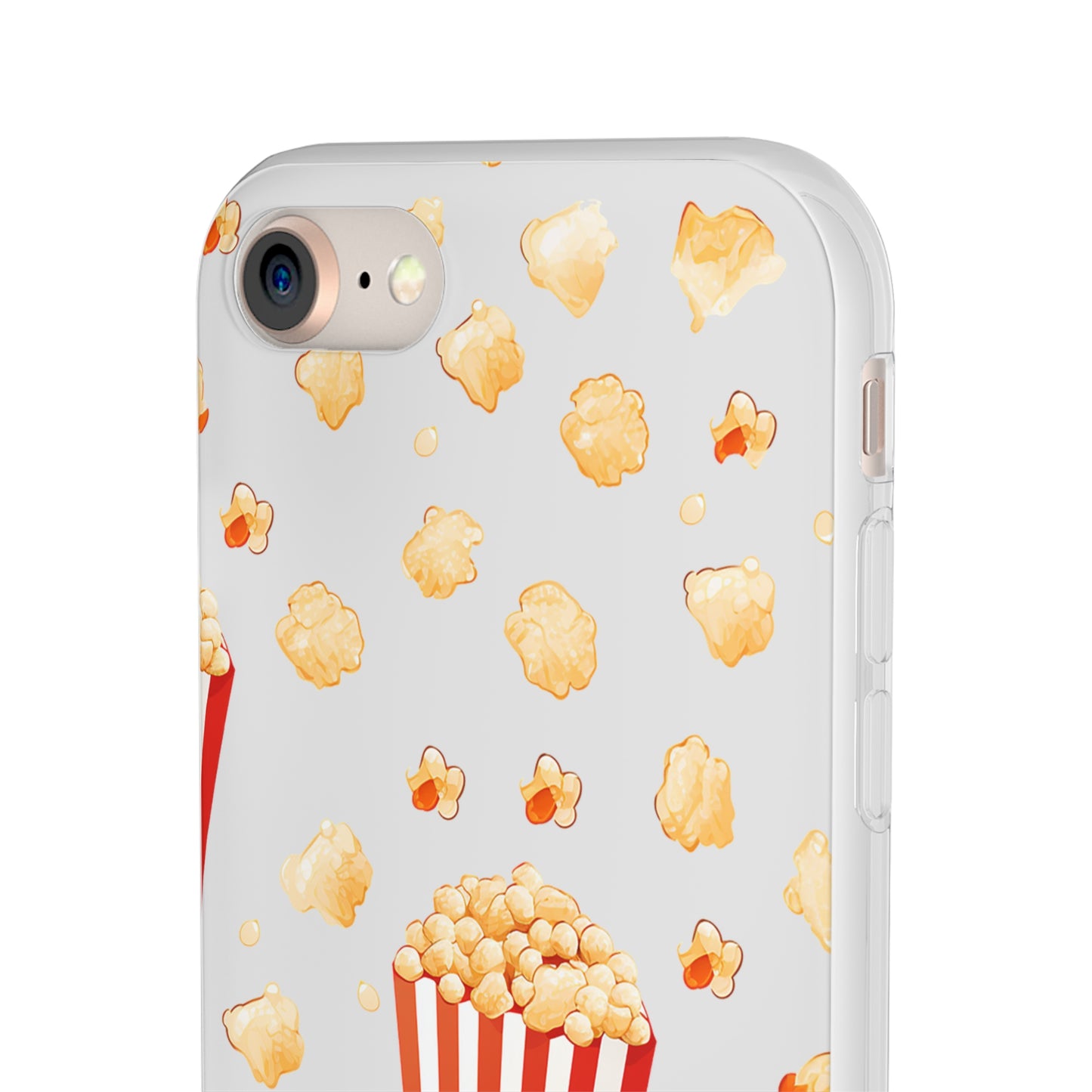 Popcorn Transparent Flexi Phone Case