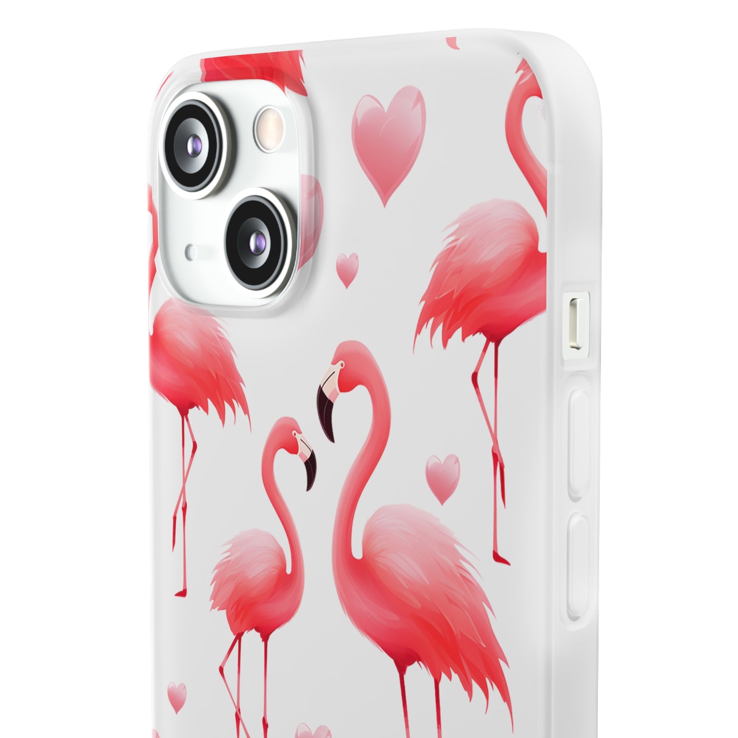 Pink Flamingo Elegance Flexi Phone case