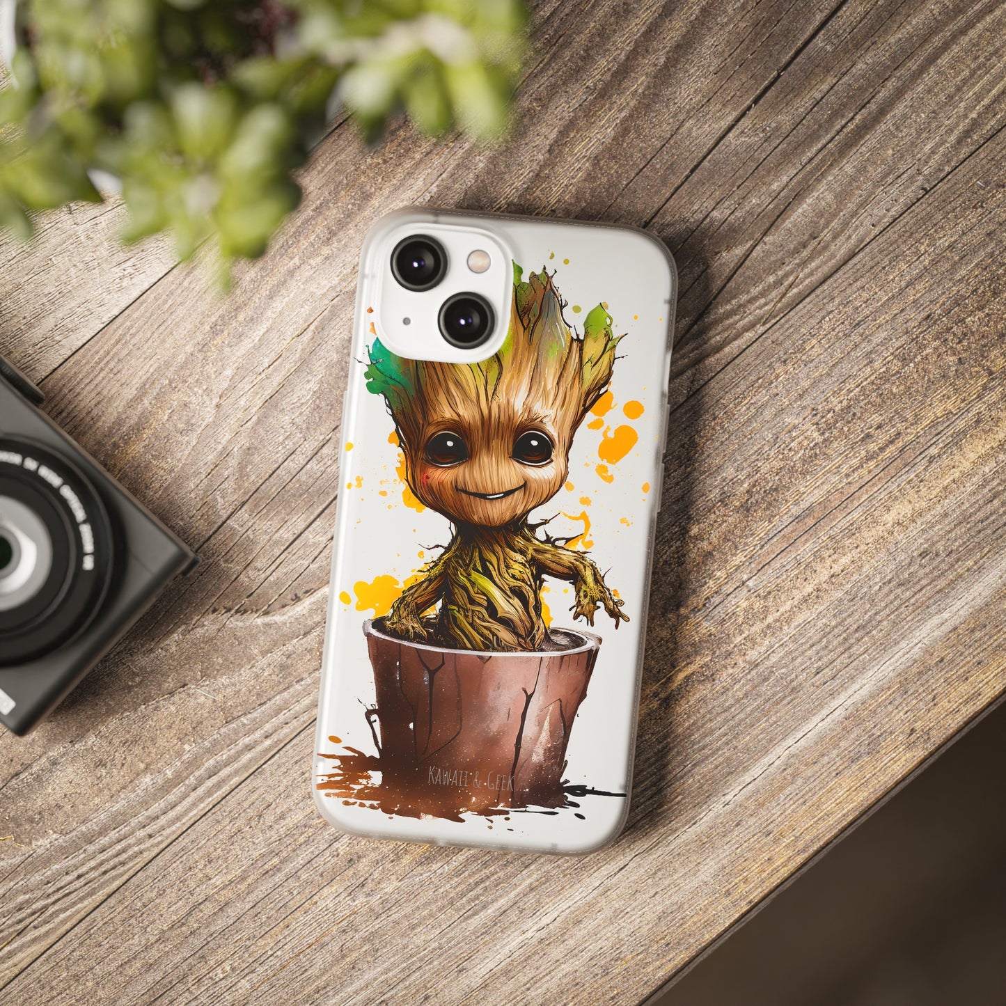 Baby Groot Flexi Phone Case - Add Adorable Charm to Your Device