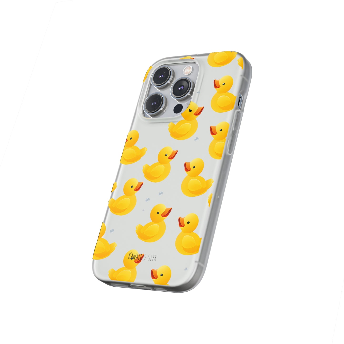 Vibrant Yellow Duck Flexi Phone Case