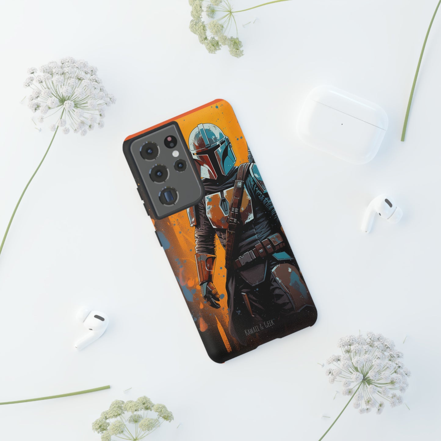 Mandalorian Tough Phone Case - Add Some Unique and Epic Style to Your Tech - Star Wars