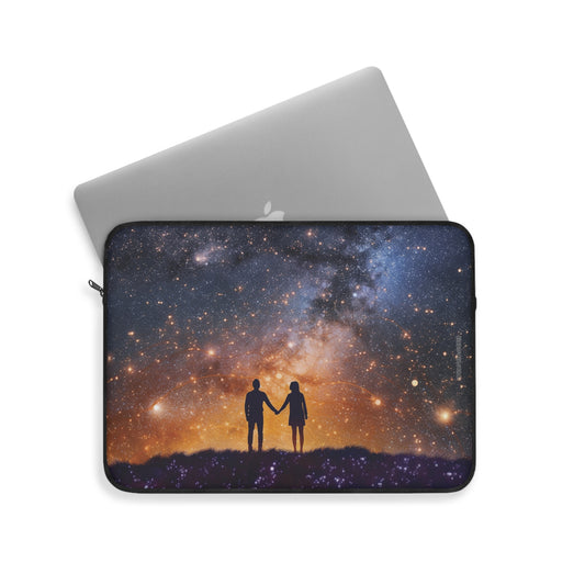 Beautiful Night Sky Laptop Sleeve - Protect Your Device with Stellar Style