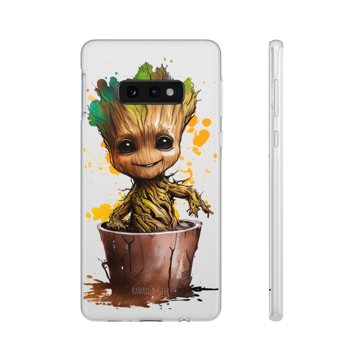 Baby Groot Flexi Phone Case - Add Adorable Charm to Your Device