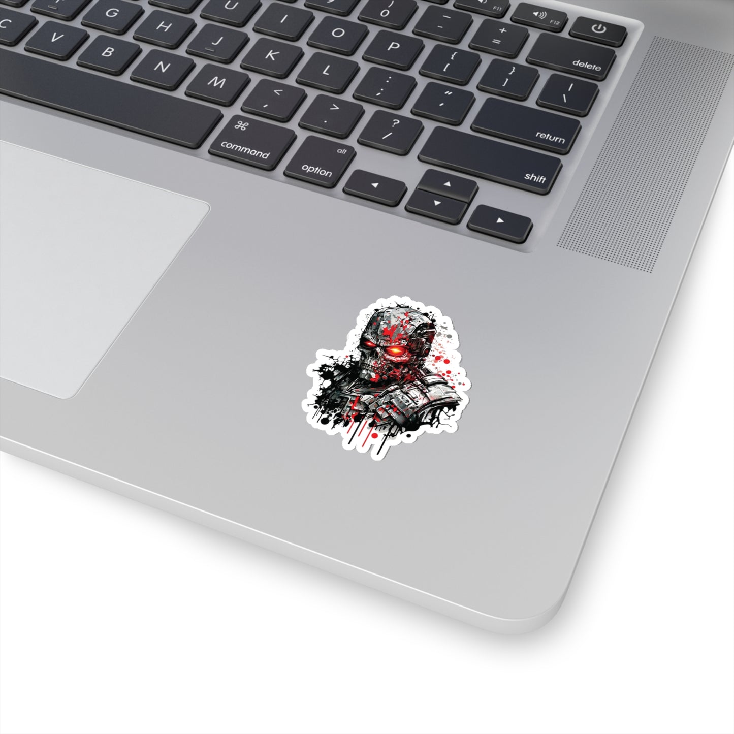 Watercolor Terminator T-800 Sticker - Add Some Unique and Scary Style to Your Tech