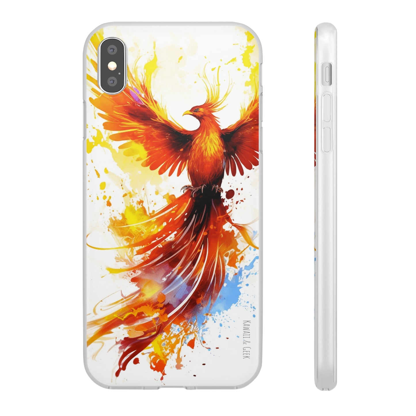 Phoenix Flexi Phone Case - Embrace the Symbol of Rebirth in Style