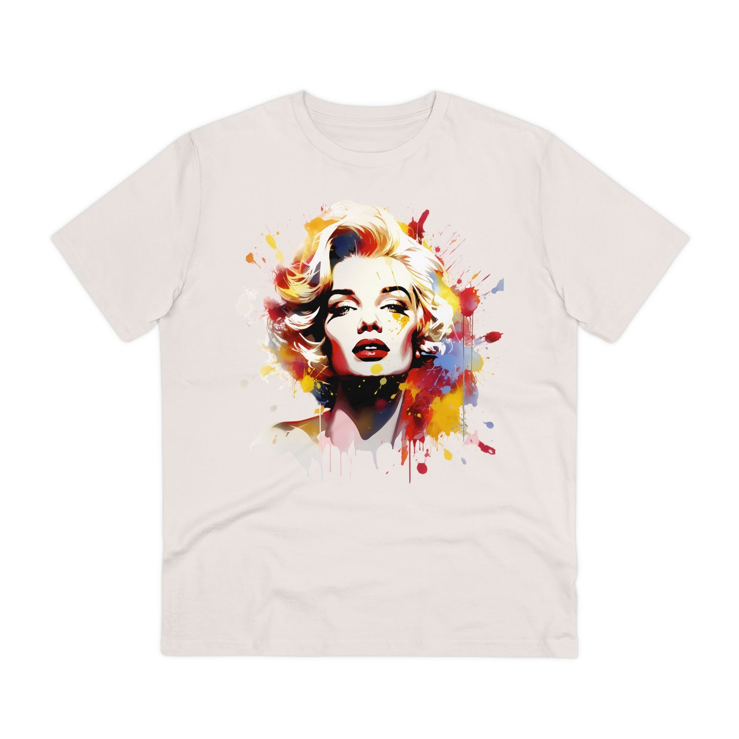 Marilyn Monroe Eco-Friendly T-shirt : Ethereal Watercolor