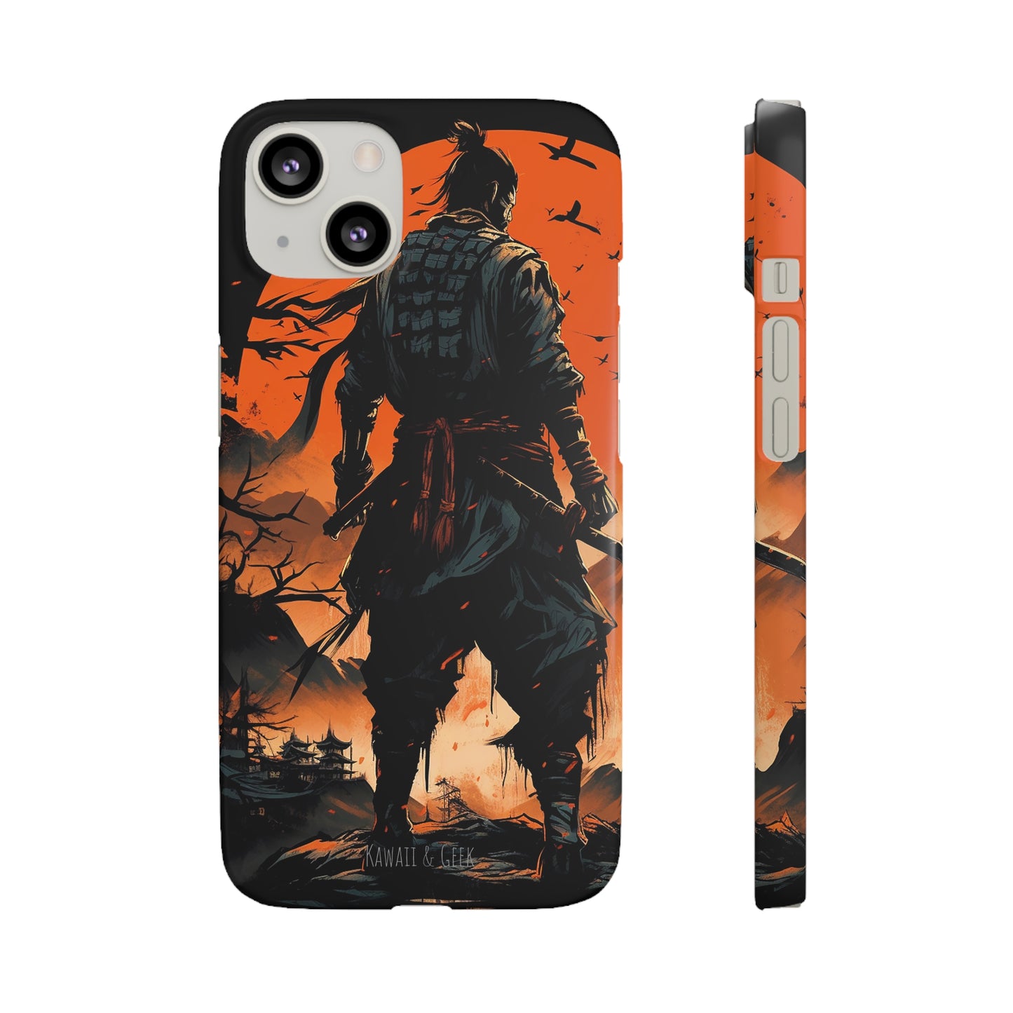 Samurai phone Case - Embrace the Epic and Artistic with Every Glance