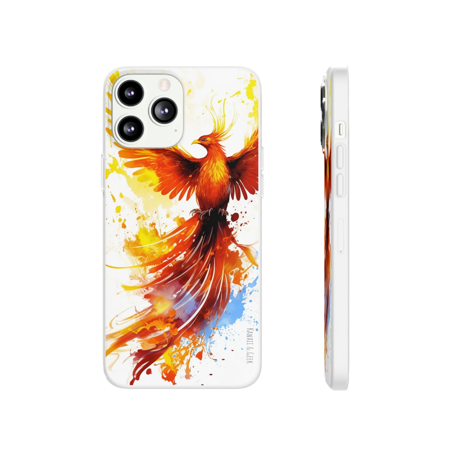 Phoenix Flexi Phone Case - Embrace the Symbol of Rebirth in Style