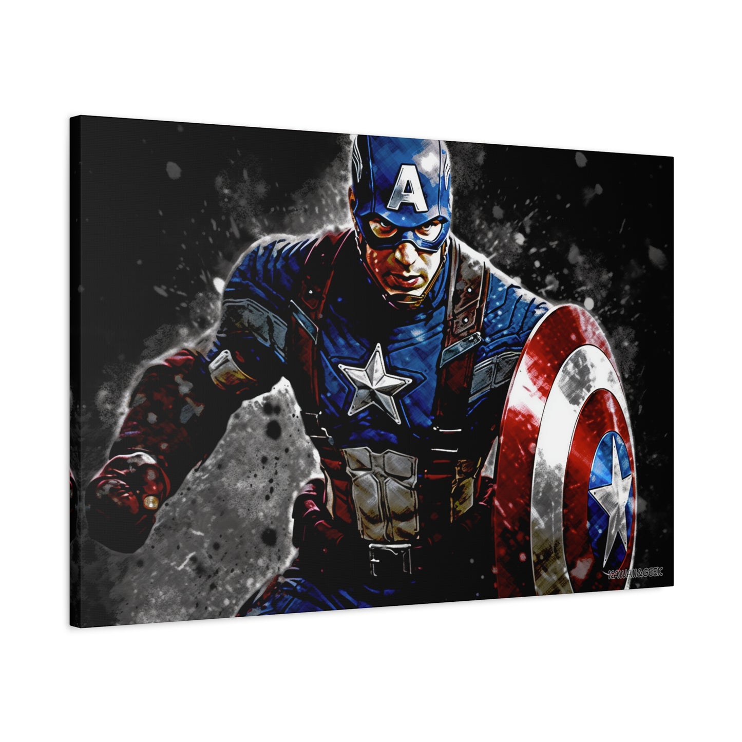 Captain America Canvas - Unleash the Heroic Spirit in Your Space - Avengers