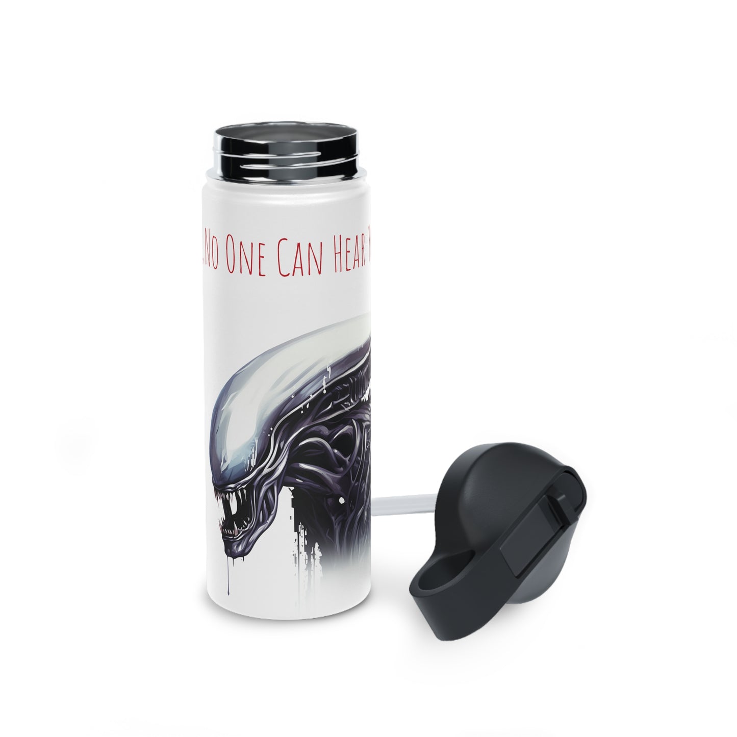 Alien Xenomorph Bottle: Space-Themed Stainless Steel Hydration