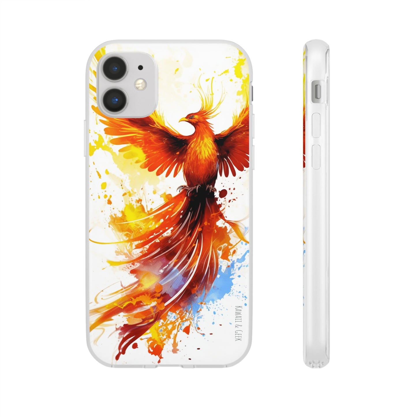 Phoenix Flexi Phone Case - Embrace the Symbol of Rebirth in Style