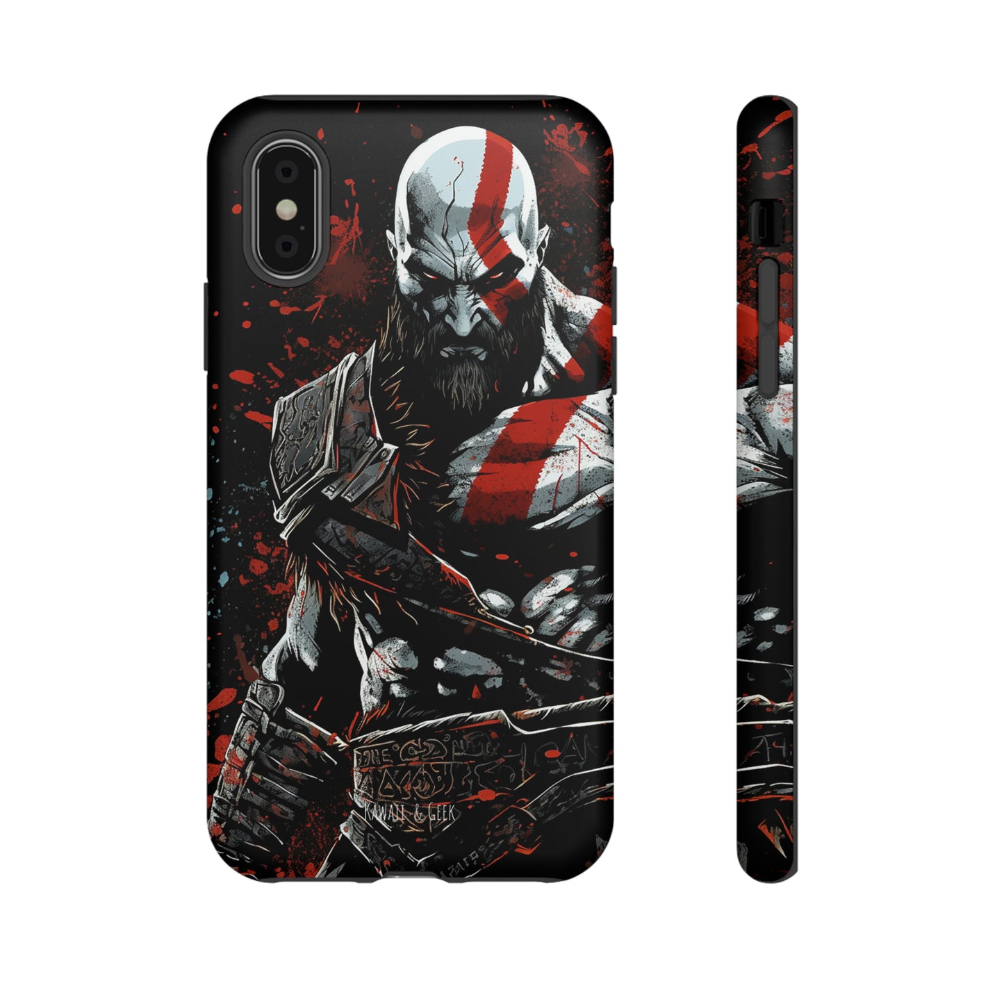 Kratos Tough Phone Case - Unleash the Power of the God of War in Style