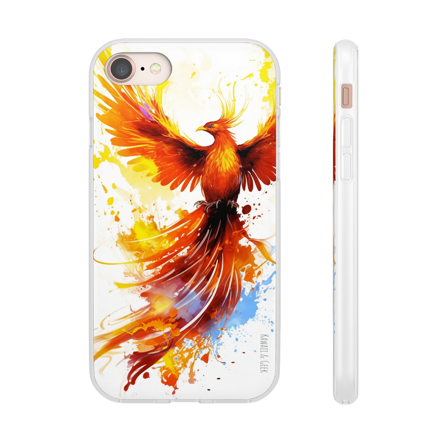 Phoenix Flexi Phone Case - Embrace the Symbol of Rebirth in Style