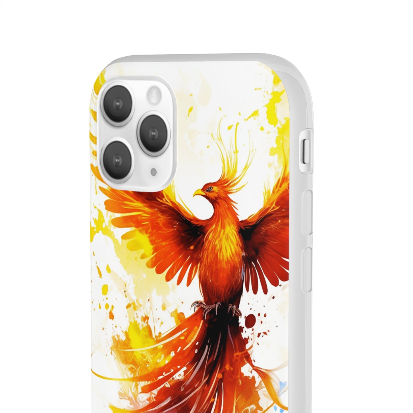 Phoenix Flexi Phone Case - Embrace the Symbol of Rebirth in Style