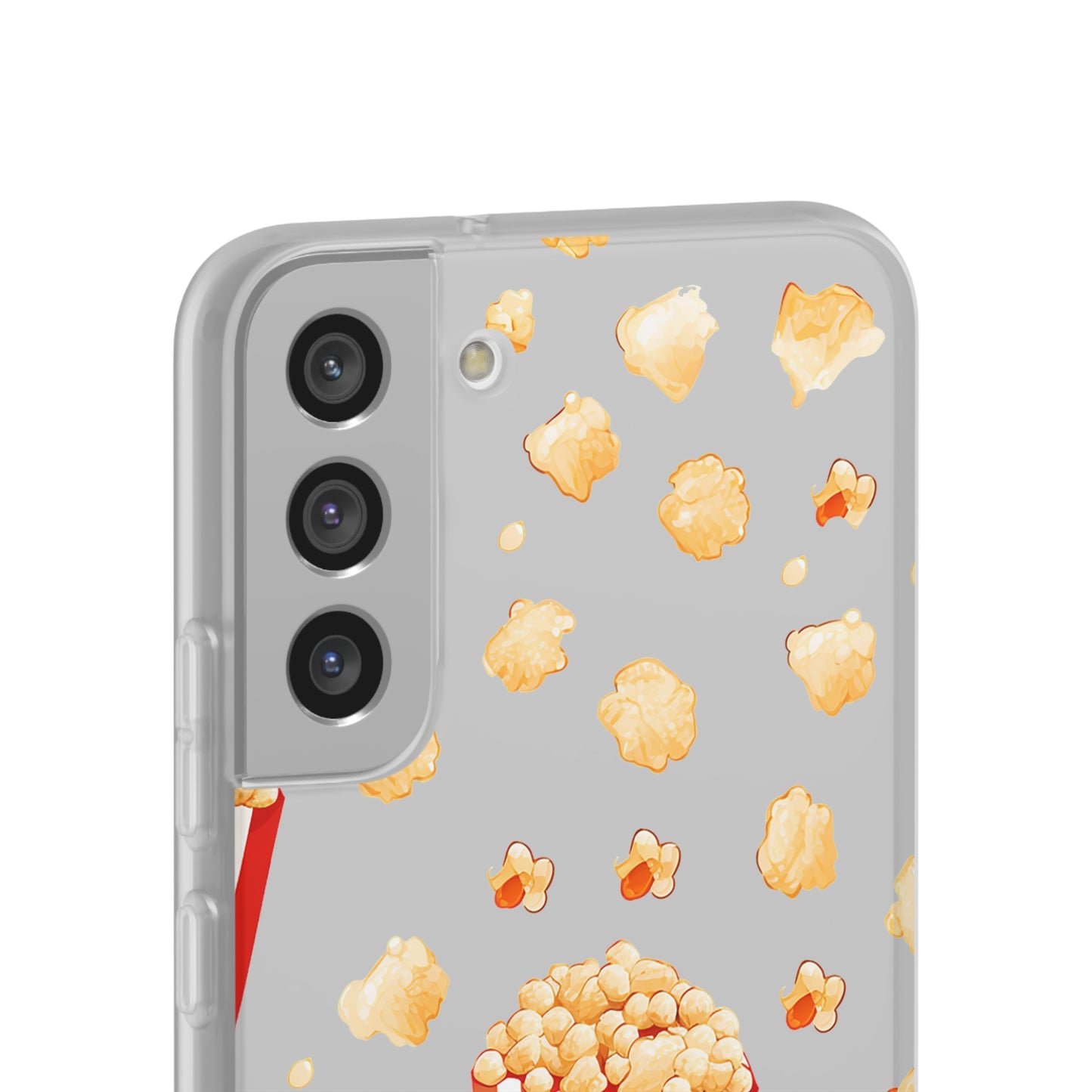 Popcorn Transparent Flexi Phone Case