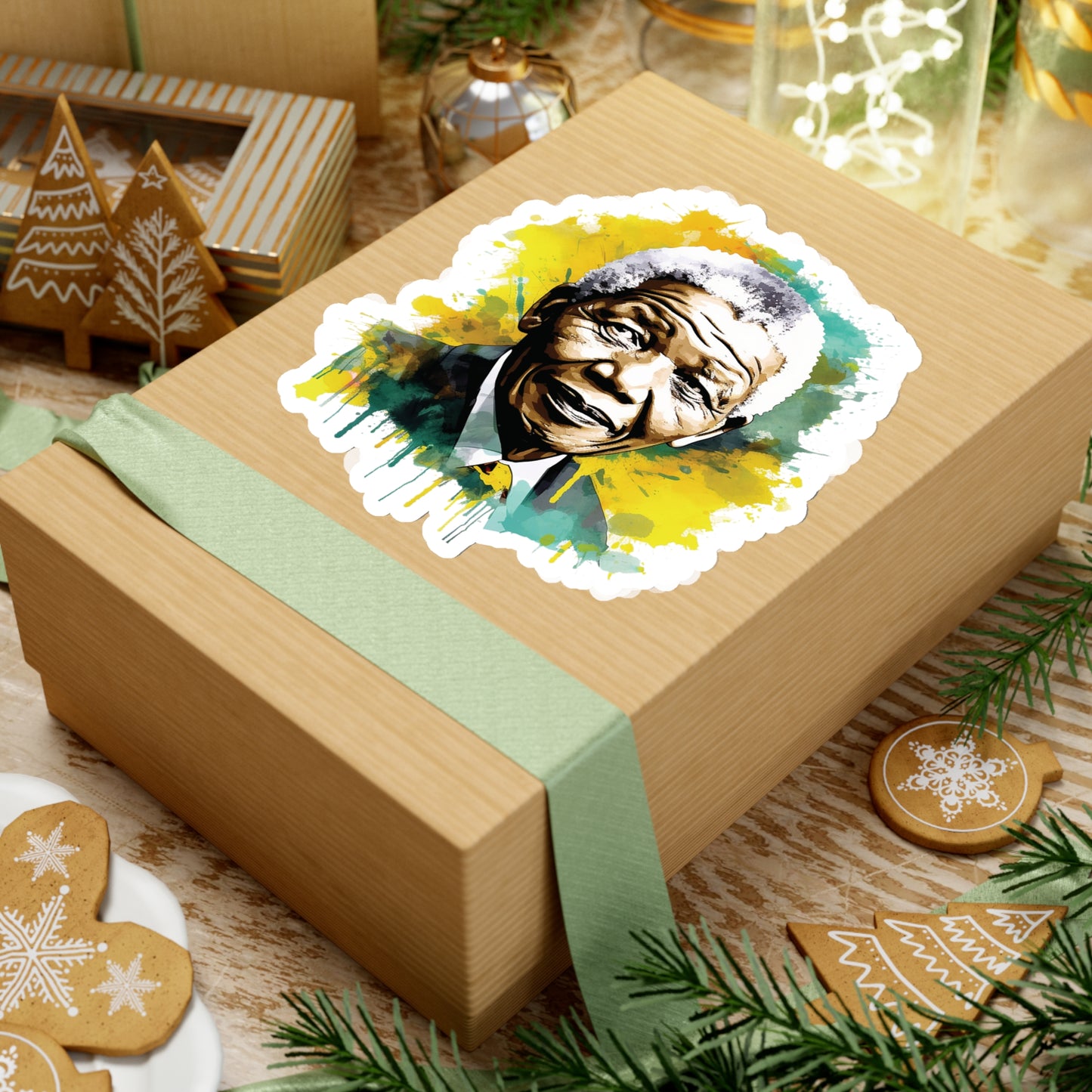 Nelson Mandela Sticker - Embrace the Legacy of an Inspirational Leader