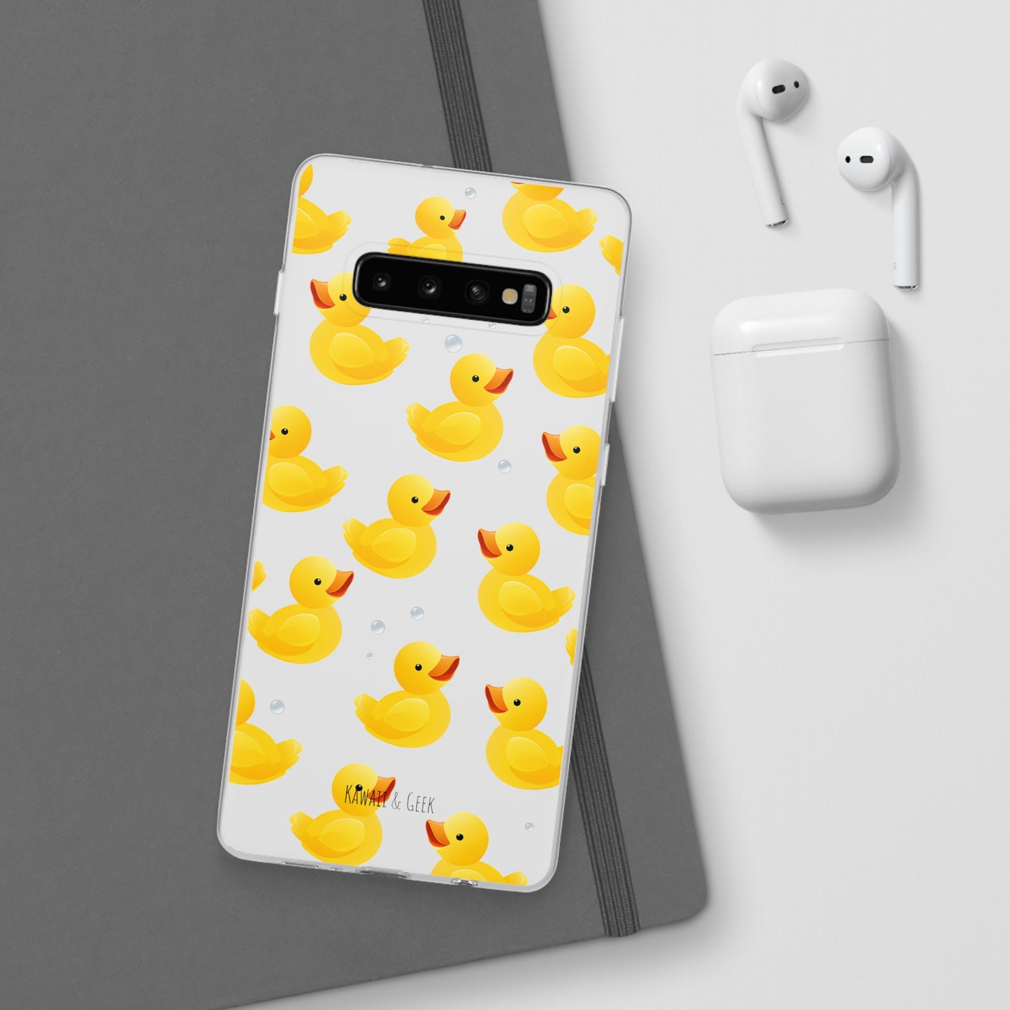 Vibrant Yellow Duck Flexi Phone Case