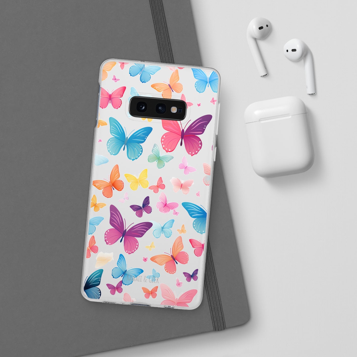 Charming Butterflies Flexi Transparent Phone Case