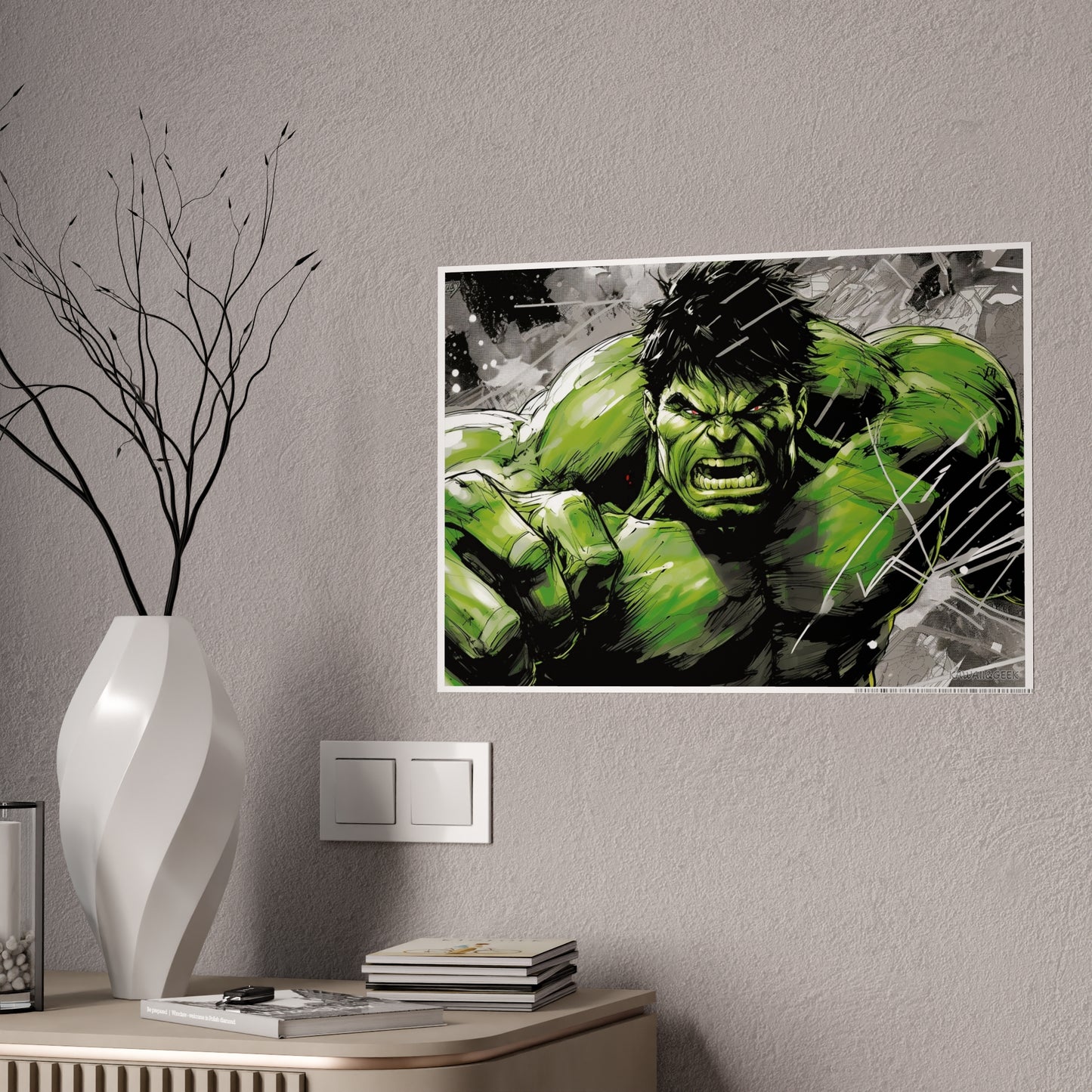 Hulk Poster - Unleash the Power and Intensity of the Hulk - Avengers