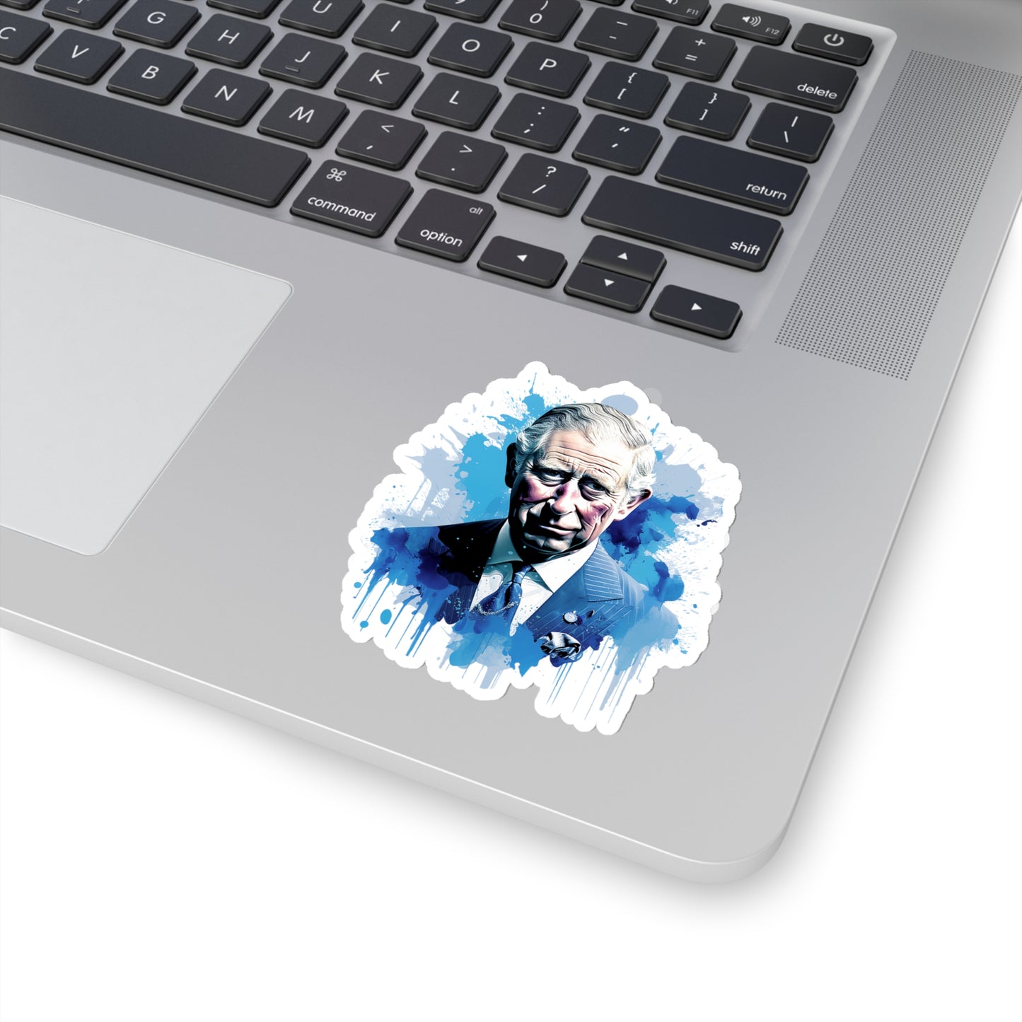 King Charles III Watercolor Legacy Sticker