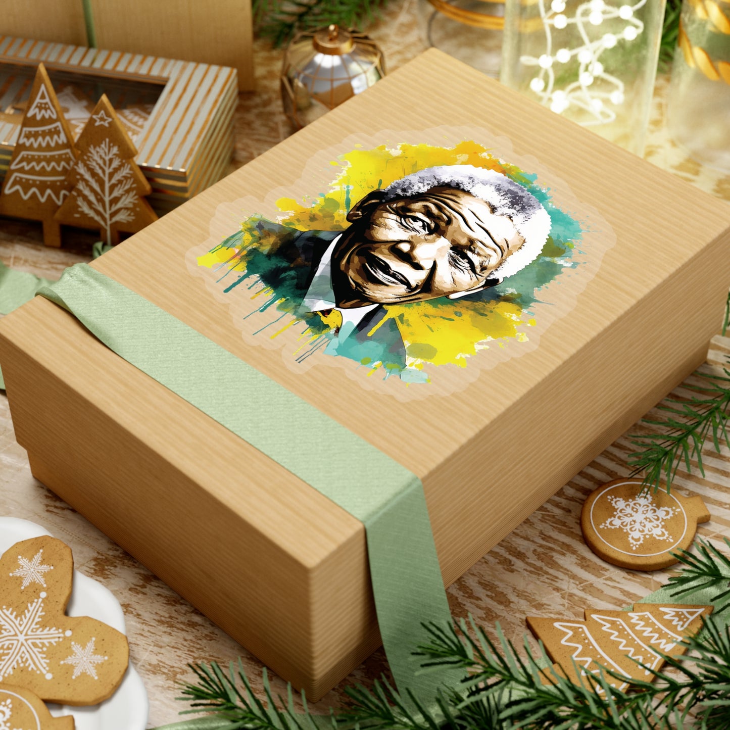 Nelson Mandela Sticker - Embrace the Legacy of an Inspirational Leader