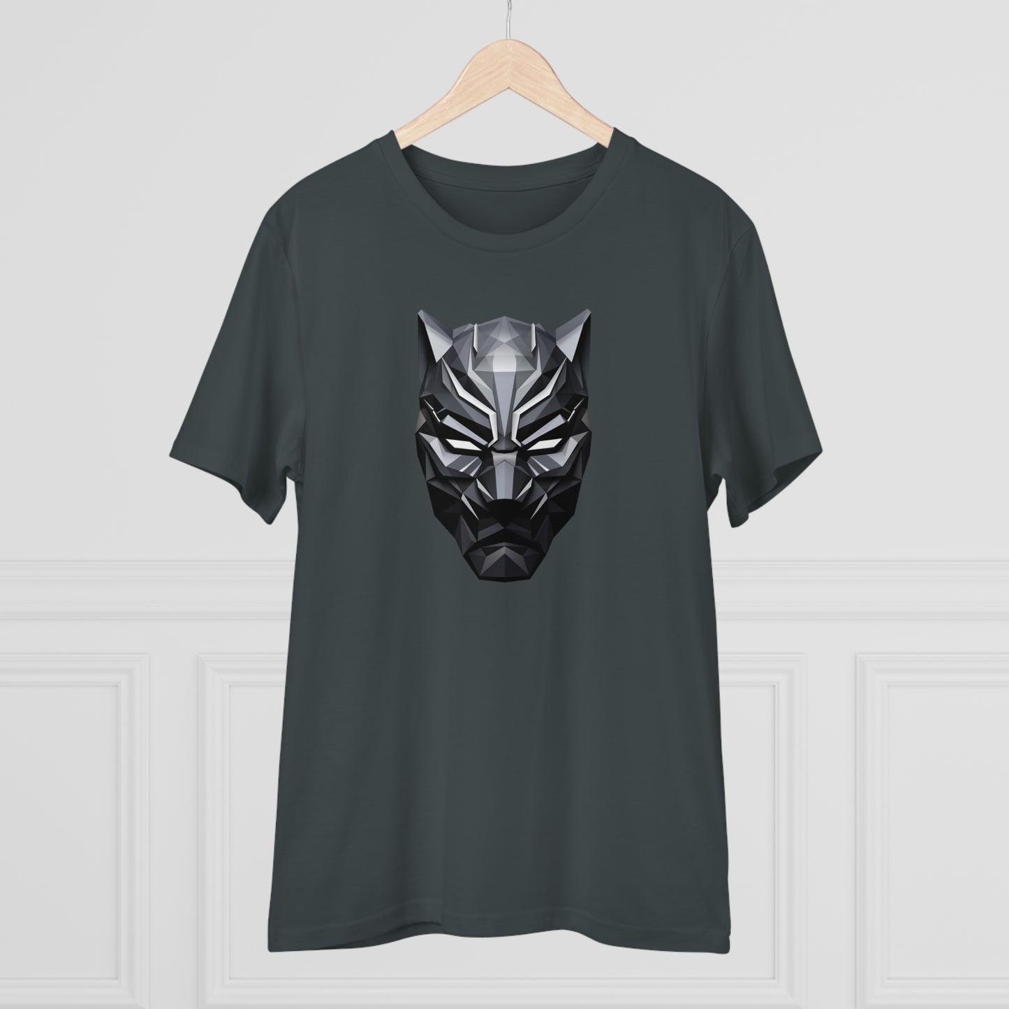 Black Panther Polygonal T-Shirt - Embrace Wakandan Vibes