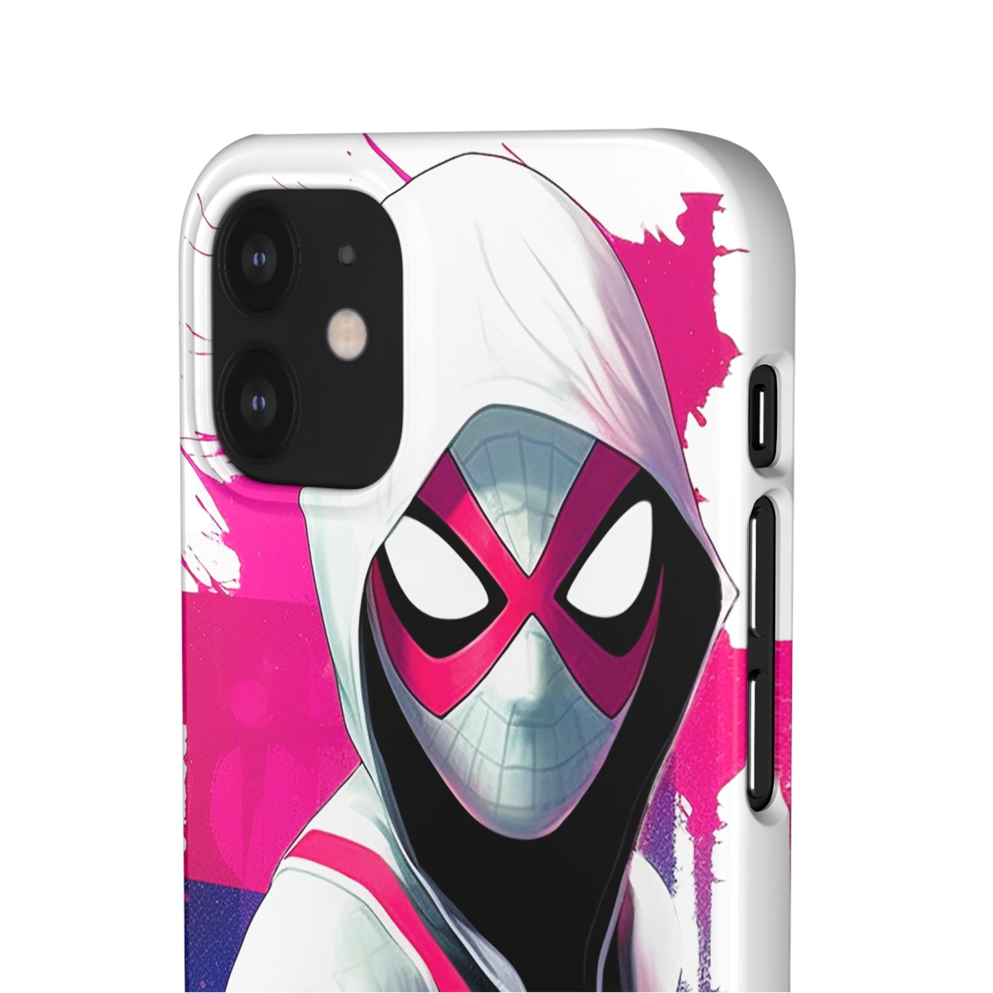 Spider Gwen in Watercolor Style Phone Case - Add Some Colorful and Heroic Style to Your Phone