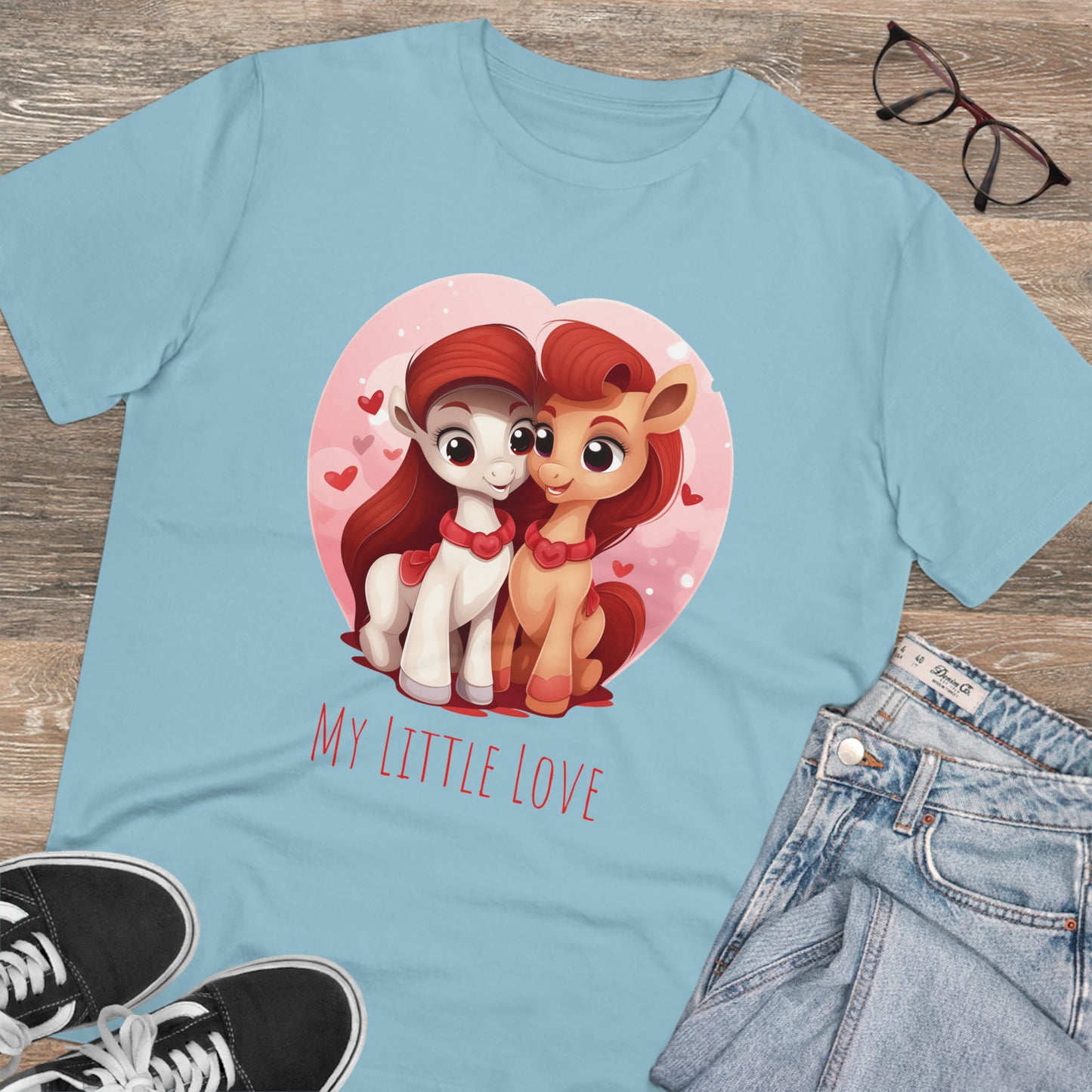 Eco-Friendly My Little Pony-Style Couple T-shirt - Valentine's Special